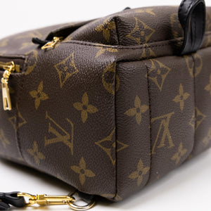 LOUIS VUITTON PALM SPRINGS MINI BACKPACK BROWN/ MULTICOLORED MONOGRAM