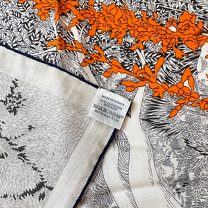 HERMES RETOUR A LA NATURE SHAWL 140*140CM