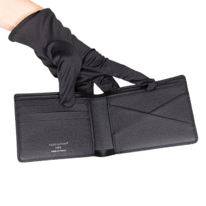 LOUIS VUITTON MULTIPLE WALLET BLACK & GREY MONOGRAM (MICROCHIP)