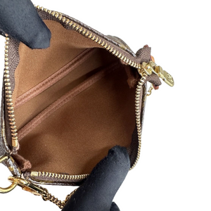 LOUIS VUITTON MONOGRAM MINI POCHETTE BROWN