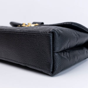 LOUIS VUITTON NANO MADELEINE MONOGRAM EMPREINTE LEATHER BLACK GHW (MICROCHIP)