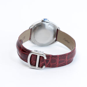 CARTIER CLE DE CARTIER AUTOMATIC 35MM SILVER DIAL LADIES WATCH