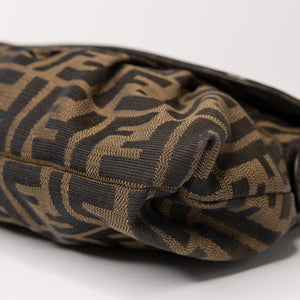 FENDI TOBACCO ZUCCA CHEF SHOULDER BAG