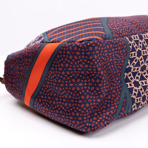 HERMES FOURBI 25 POUCH CANVAS / LEATHER MULTICOLOUR SHW