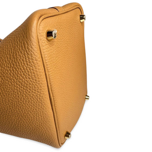 HERMES PICOTIN LOCK 18 BISCUIT GHW STAMP Z