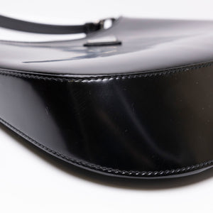 PRADA CLEO BAG BLACK CALFSKIN LEATHER SHW