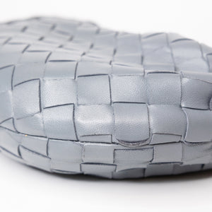 BOTTEGA VENETA MINI JODIE GREY CALF SKIN GHW