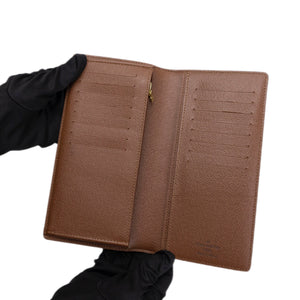 LOUIS VUITTON BRAZZA WALLET MONOGRAM GHW (MICROCHIP)