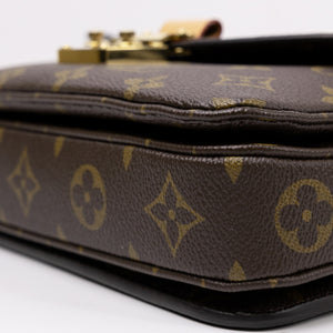 LOUIS VUITTON POCHETTE METIS EAST WEST BROWN / MUTICOLORED MONOGRAM CANVAS