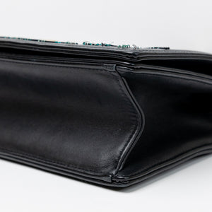 CHRISTIAN DIOR SMALL DIORAMA BLACK CALFSKIN BAG LGHW