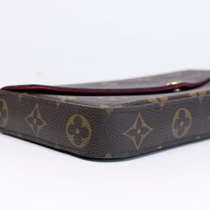 LOUIS VUITTON POCHETTE FELICIE MONOGRAM GHW