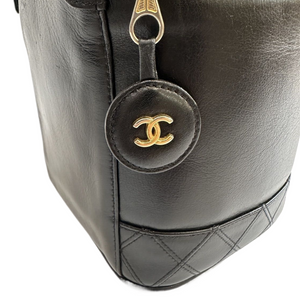 CHANEL VINTAGE VANITY BLACK GHW