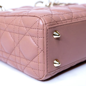 CHRISTIAN DIOR SMALL LADY DIOR MY ABC DIOR BAG LAMBSKIN SHW