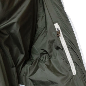 MONCLER LEOPOLD GIUBBOTTO COTTON POLYURETHANE DOWN JACKET WHITE SIZE 2