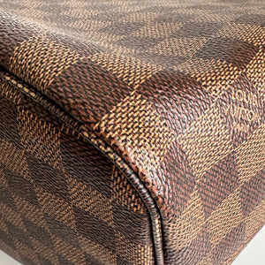 LOUIS VUITTON NEVERFULL MM DAMIER EBENE GHW