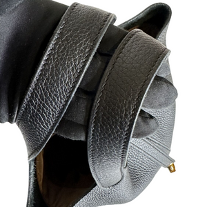 HERMES PICOTIN LOCK 18 BLACK GHW STAMP Z