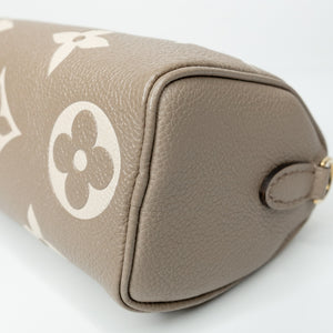 LOUIS VUITTON NANO SPEEDY MONOGRAM EMPREINTE LEATHER