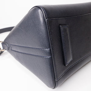 GIVENCHY SMALL ANTIGONA TOTE BAG NAVY BLUE SHW