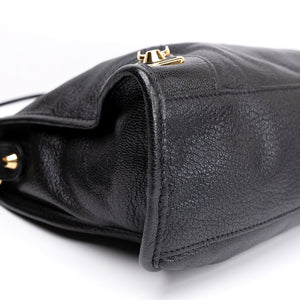 BALENCIAGA METALLIC EDG CITY S BAG BLACK GHW