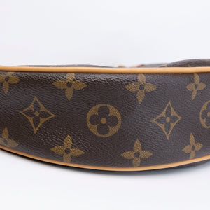 LOUIS VUITTON HALF-MOON LOOP BAGUETTE MONOGRAM CANVAS GHW (MICROSHIP)