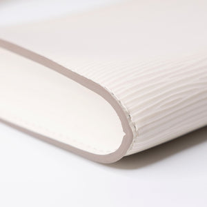 LOUIS VUITTON POCHETTE ACCESSORIES EPI LEATHER WHITE SHW