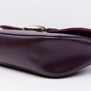 LOUIS VUITTON CASSIS EPI LEATHER MONTAIGNE CLUTCH BAG