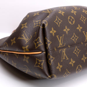 LOUIS VUITTON TURENNE PM BAG MONOGRAM CANVAS BROWN GHW