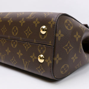 LOUIS VUITTON CLUNY MM BROWN MONOGRAM CANVAS GHW