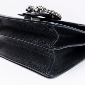 GUCCI BAMBOO 1947 DIONYSUS TOP HANDLE BAG BLACK SHW