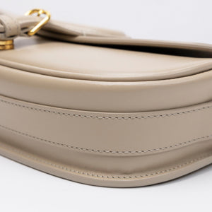 CHRISTIAN DIOR BOBBY EAST WEST BAG BEIGE CALFSKIN LEATHER GHW