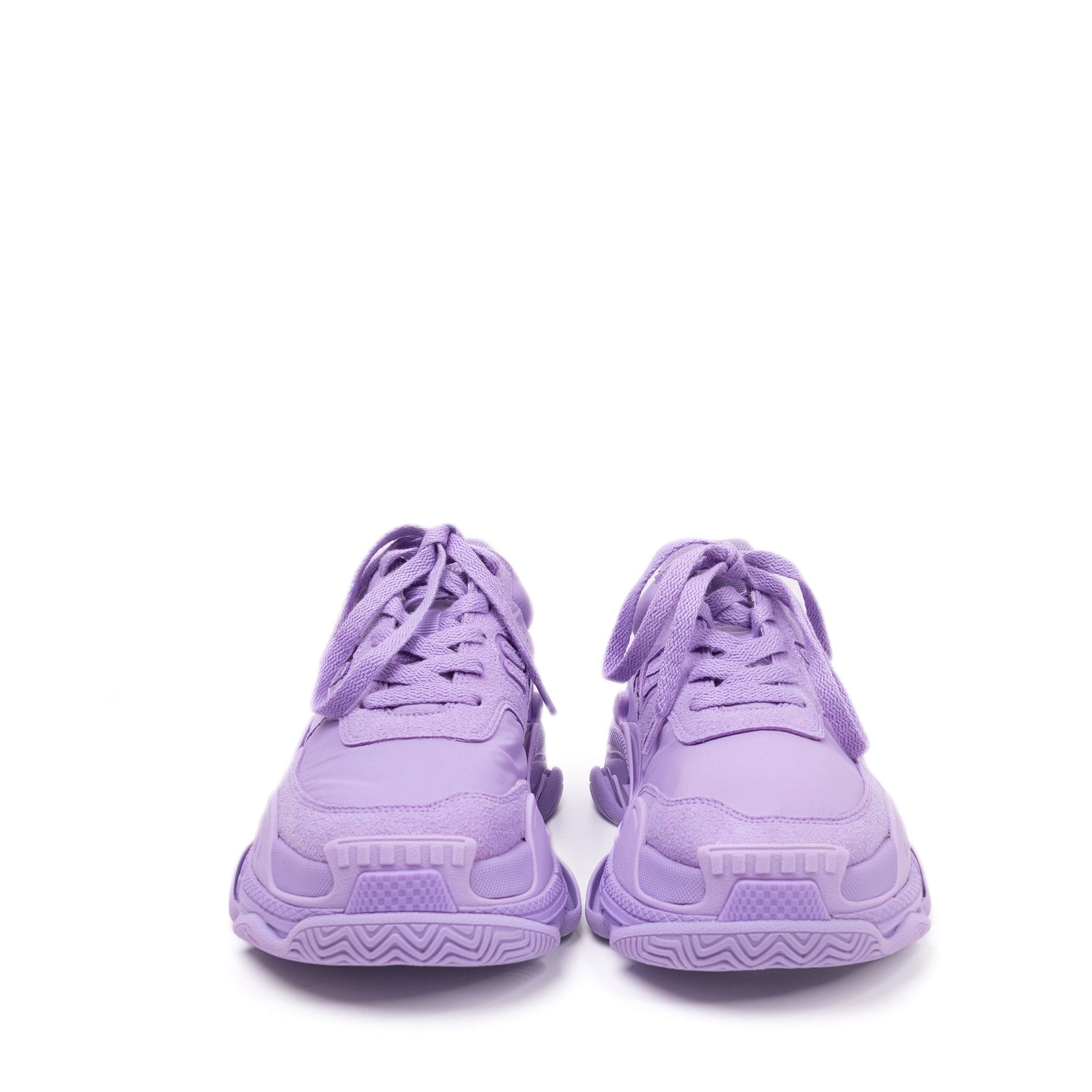BALENCIAGA TRIPLE S SNEAKERS PURPLE SIZE 37
