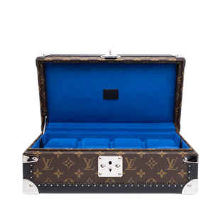 LOUIS VUITTON COFFRET 8 MONTRES BROWN MONOGRAM CANVAS SHW
