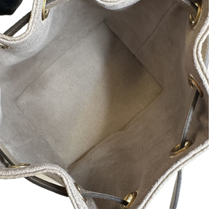 LOUIS VUITTON NANO NOE BICOLOUR MONOGRAM EMPREINTE LEATHER