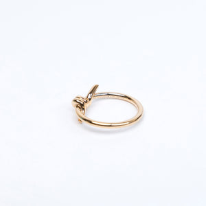 TIFFANY & CO. KNOT 18K YELLOW GOLD RING