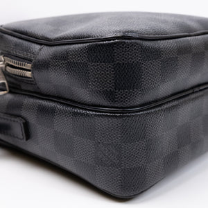 LOUIS VUITTON DAMIER GRAPHITE REM SHOULDER BAG N41446