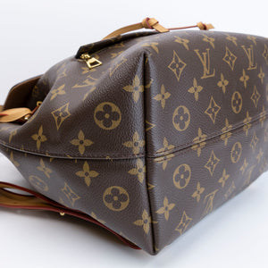 LOUIS VUITTON MONTSOURIS PM BACKPACK MONOGRAM CANVAS GHW (MICROCHIP)