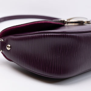 LOUIS VUITTON CASSIS EPI LEATHER MONTAIGNE CLUTCH BAG