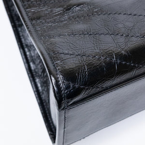 SAINT LAURENT MEDIUM SHOPPING TOTE BLACK SHW