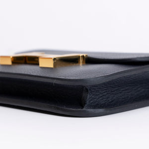 HERMES CONSTANCE SLIM EPSOM CABAN GHW STAMP W
