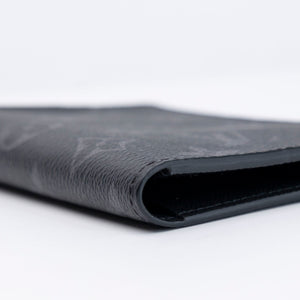 LOUIS VUITTON PASSPORT COVER MONOGRAM ECLIPSE