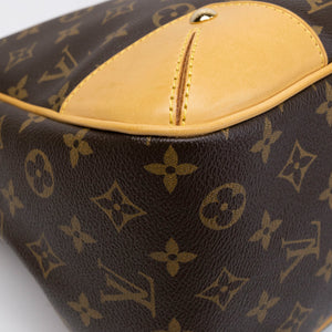 LOUIS VUITTON ESTRELA MEDIUM BROWN COATED CANVAS MONOGRAM GHW