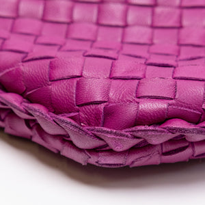 BOTTEGA VENETA HOBO BAG HOT PINK NAPPA LEATHER