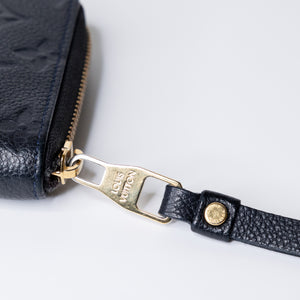 LOUIS VUITTON ZIPPY COIN PURSE MONOGRAM EMPREINTE GHW