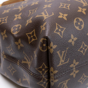 LOUIS VUITTON GRACEFUL MM MONOGRAM CANVAS GHW (MICROCHIP)
