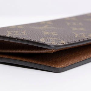 LOUIS VUITTON BRAZZA WALLET MONOGRAM GHW (MICROCHIP)