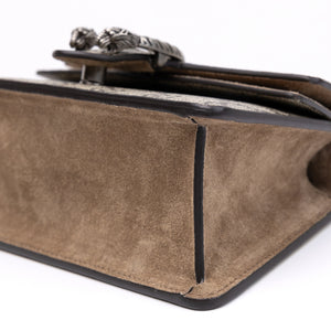 GUCCI SMALL DIONYSUS TOP HANDLE BAG BEIGE GG SUPREME CANVAS / LEATHER SHW
