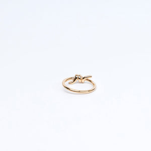 TIFFANY & CO. KNOT 18K YELLOW GOLD RING