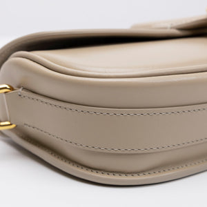 CHRISTIAN DIOR BOBBY EAST WEST BAG BEIGE CALFSKIN LEATHER GHW