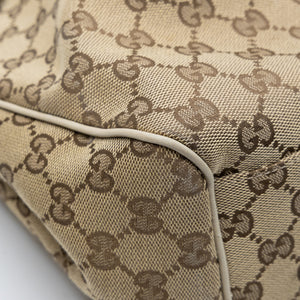 GUCCI GG SUPREME CANVAS SUKEY TOTE BAG SHW
