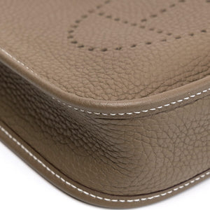 HERMES MINI EVELYNE CLEMENCE ETOUPE SHW STAMP Z